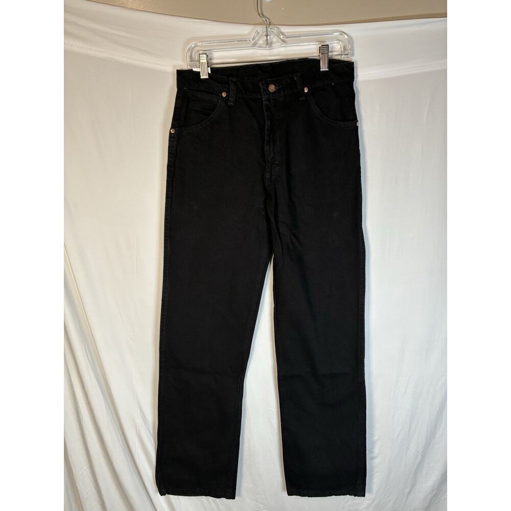 New Boys Black Wrangler Pro Rodeo Cowboy Cut Jeans Size 18 R 13y Competition